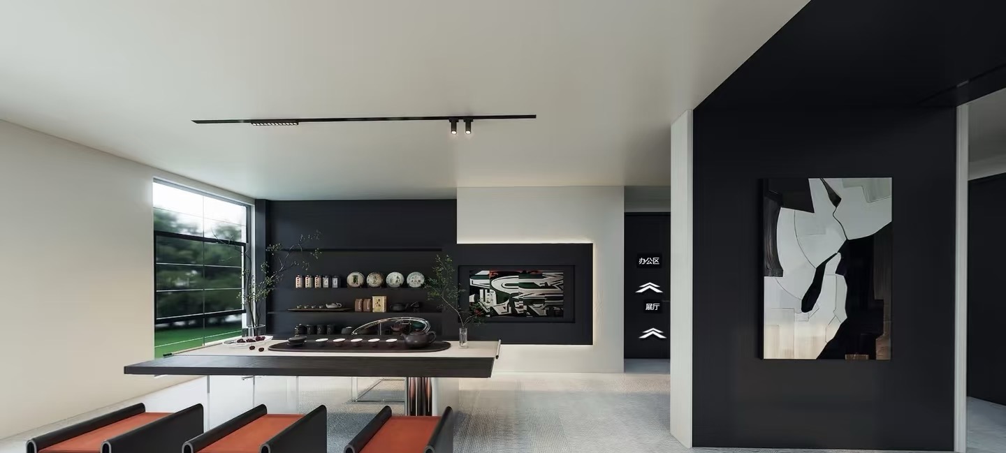 The tea room at TIMEREBRON — a calm corner for unhurried conversation